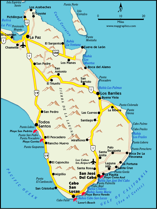 Baja Map